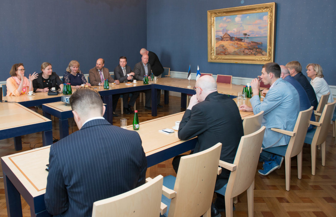 Eesti-Soome parlamendirühm kohtus Eduskunta sõprusrühmaga